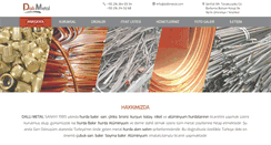 Desktop Screenshot of dallimetal.com